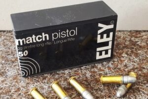 ELEY match pistol .22LR